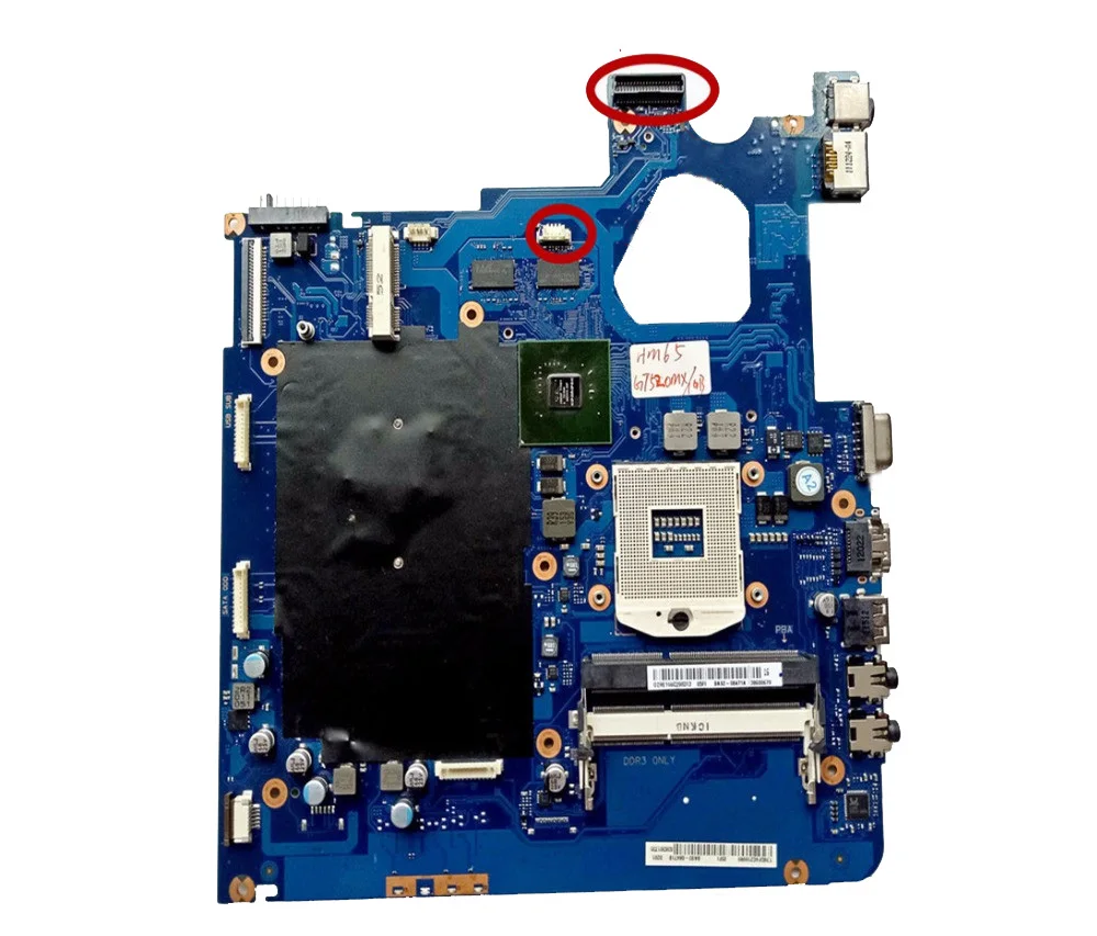 SZWXZY отлично подходит для Samsung NP300V5A 300V5A Материнская плата ноутбука GT 520MX/1 ГБ HM65 BA92