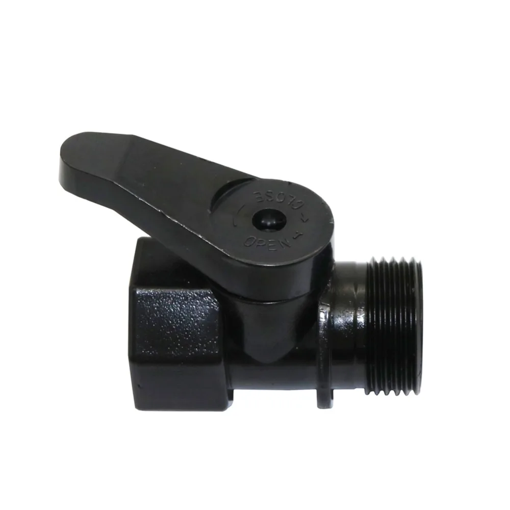 

3/4" Male Thread To Male Thread Valve with 1/2" Female Thread Agriculture Watering Irrigation Fitting Pipe Connector Switch 1Pcs