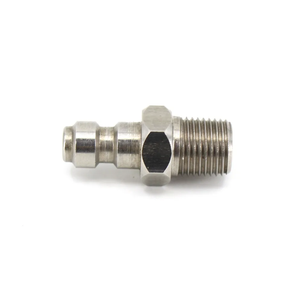 PCP Airforce Пейнтбол высокого давления 1/8NPT M10x1 1/8 BSPP 8 мм из нержавеющей стали быстрый