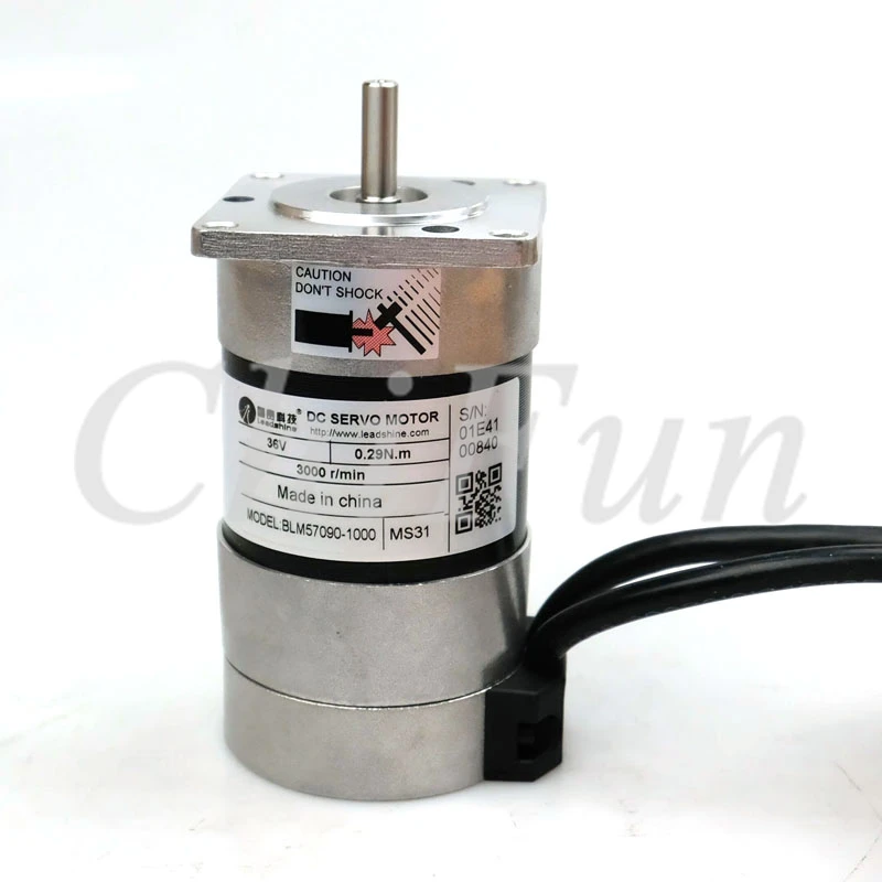 Бесплатная доставка Leadshine DC бесщеточный Серводвигатель BLM57090 1000 DC36V 90W 3.45A 0.29NM 3000