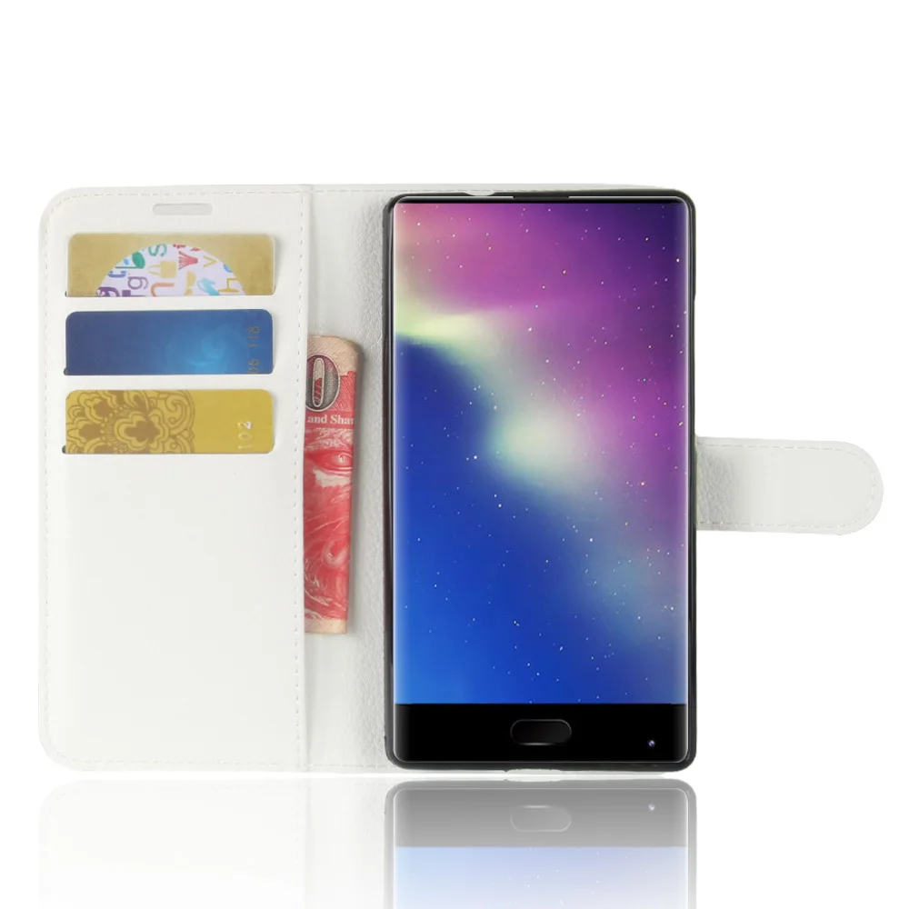 Чехол baisxst Для Doogee Mix силиконовый роскошный кожаный чехол с откидной крышкой