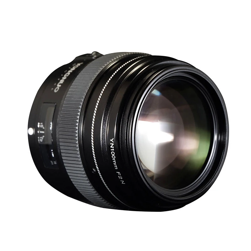 Фиксированный фокусный объектив YONGNUO YN100mm 100mm F2N для камеры Nikon Поддержка AF/MF