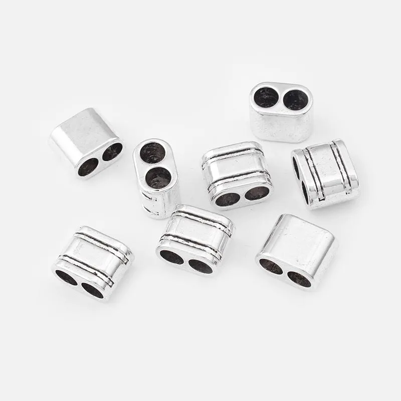 10 шт. разделители для кожаного шнура 5 мм|spacer bolts|charms girlcharm |