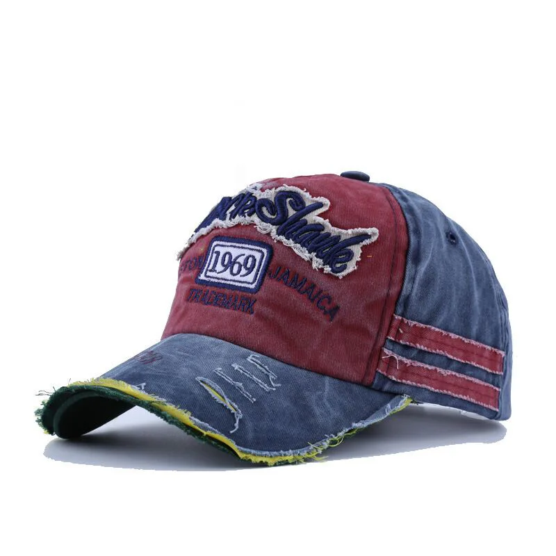 Бейсболка унисекс с вышивкой и надписью в стиле ретро|hat fitted|hats for mendad hat |