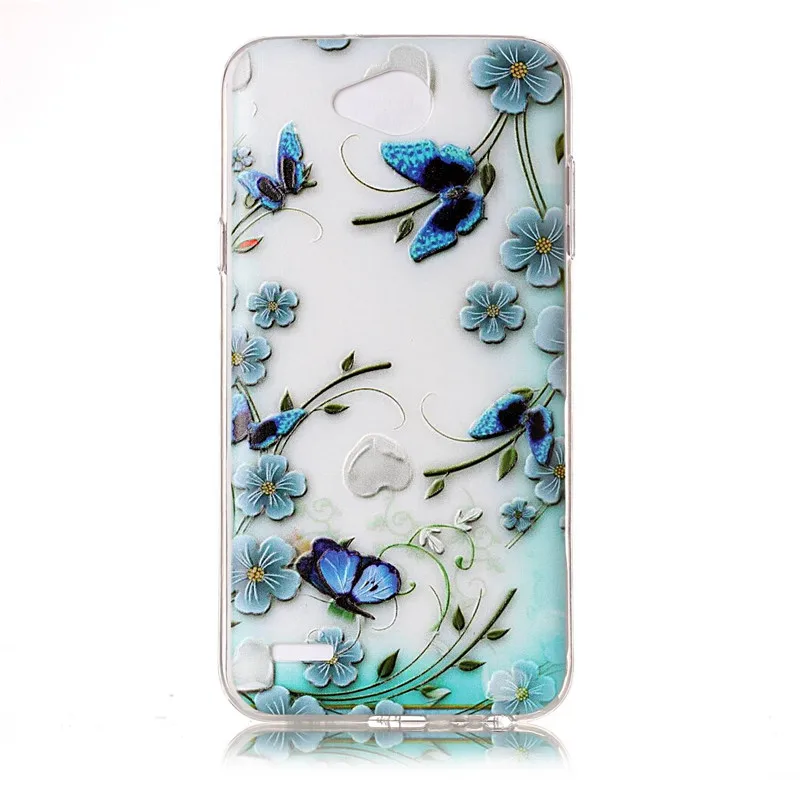 For LG X Power 2 M320 Fitted Case 3D Relief Animal Flower Silicone TPU Skin Soft Back Cover Phone for Power2 |