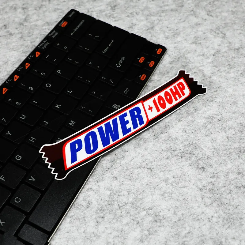 Креативная Светоотражающая наклейка GalonDeco Chocolate POWER + 100 л. С. Для модификации