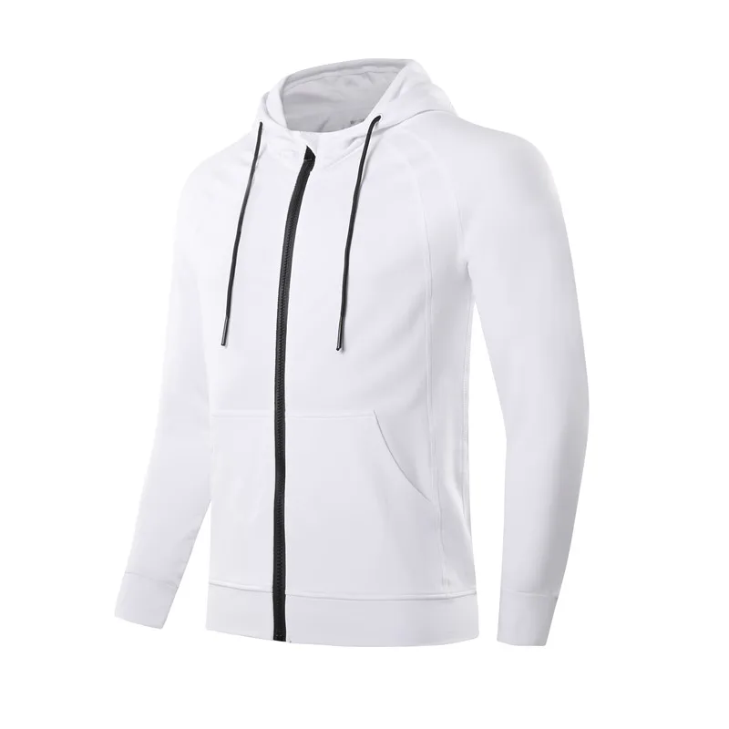 

HOWE AO New Running Jacket Men Sports Fitness Long Sleeves Hooded Tight Sweatshirt Gym Training Jogging Jacket Coat