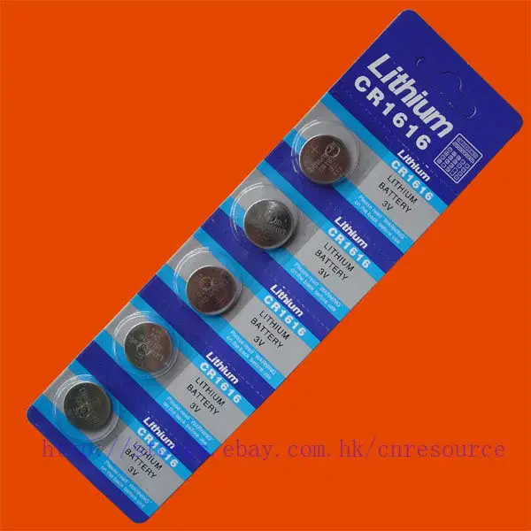 5 литиевых батарей CR1616 BR1616 1616 3 в|3v lithium battery|3v lithiumcr1616 3v battery |