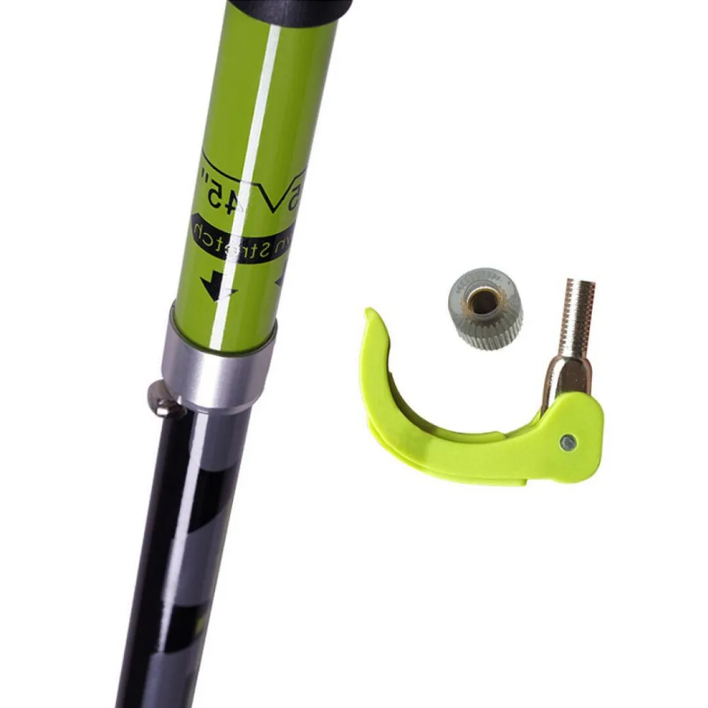 Ультралегкая Складная палка PIOMEER из углеродного волокна для кемпинга треккинга