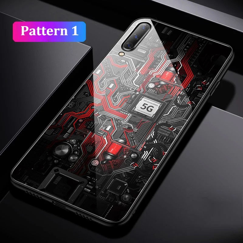 GFAITH For HUAWEI P30 Pro Case Explorer Design Tempered Glass Cover MATE 20 PRO Lite Y9 2019 Y7 Y6 | Мобильные телефоны и
