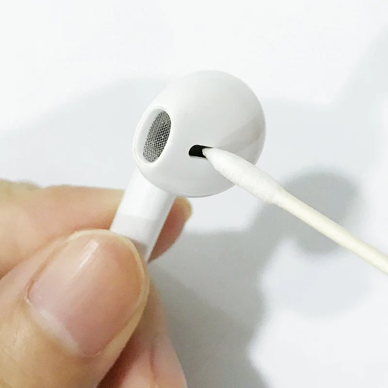 Одноразовые чистящие палочки без пыли 1/2 сумки ватные для AirPods 2 1 наушники порт