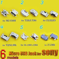 new micro usb jack connector female 5 pin charging socket for sony xperia m c1904 c1905 c2004 c2005 z z1 l39h z2 l50w z3 l55t