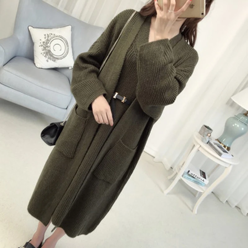 Женское трикотажное платье-свитер с поясом однотонный облегающий комплект из