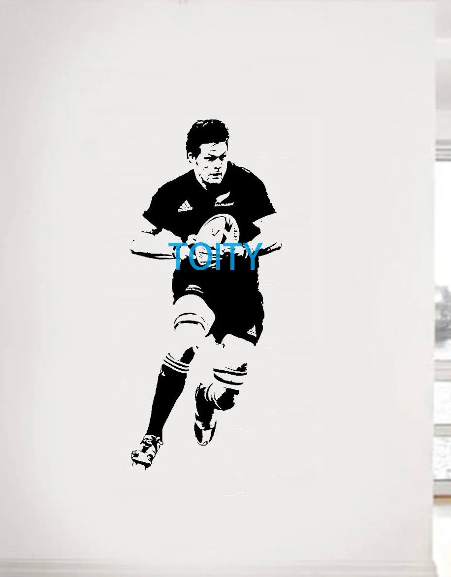 Richie McCaw стикер на стену Новая Зеландия бывшая регби Юнион плеер виниловая