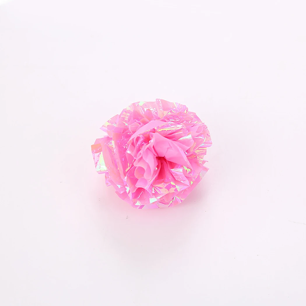 

10PCS Cat Toy Crinkle Ball Interactive Cat Mylar Crinkle Ball Ring Paper Sound Toy for Kitten Playing Pet Cat Products Supplies