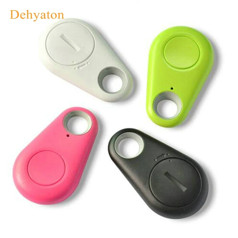 

Mini Smart Bluetooth 4.0 Low Energy Anti-Lost Alarm Wireless Remote Shutter GPS Tracker Alarm Keychain for Kids,Keys,Pets,etc.