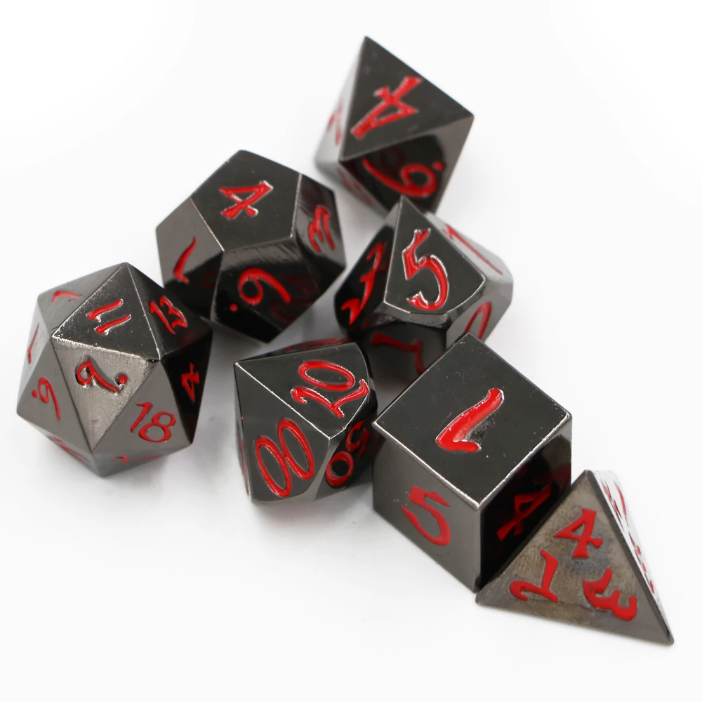 IMDG 7 шт./компл. креативные игральные кости для ролевых игр многогранные