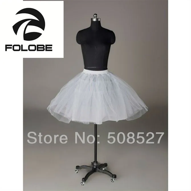 Горячая Распродажа в наличии белые свадебные аксессуары Нижняя юбка для девочки