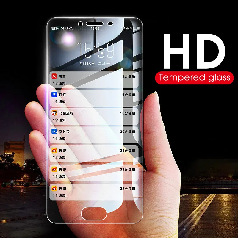 2 шт. полное покрытие закаленное стекло для Meizu Note 9 M6 M5 M3 M6S M5S M5C U20 прозрачная