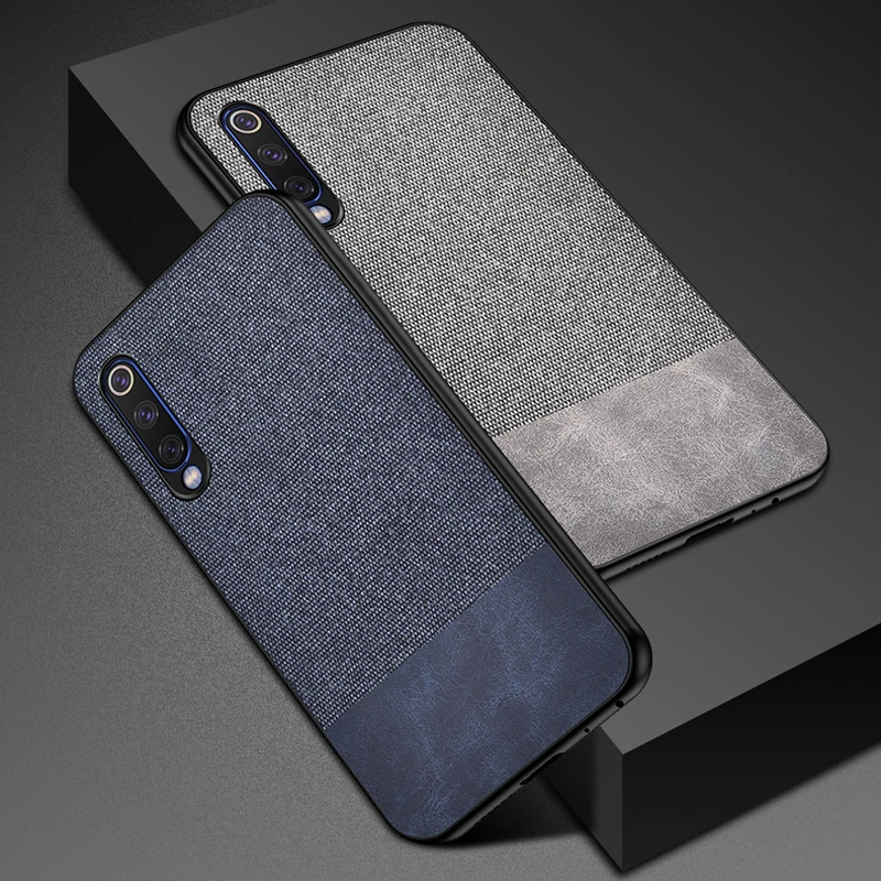 Хлопковый тканевый чехол для Xiaomi Mi CC9 CC9E CC 9 9E Mi9 Mi8 Retra классический силиконовый