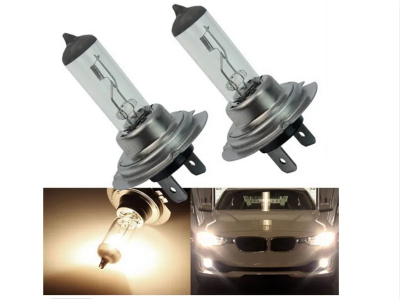 1 шт. H7 55 Вт 100 4300 К автомобильный головной светильник лампы противотуманного фонаря Автомобильные фары Светильник лампы авто галогенная лампа DC12V