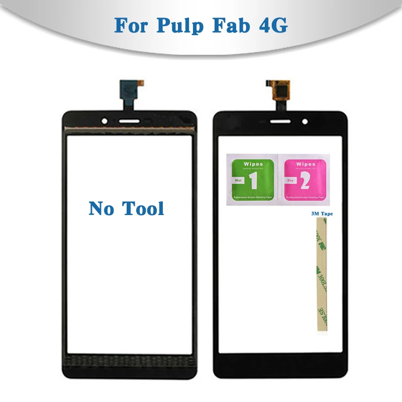 Замена высокого качества 5 &quotдля Wiko Pulp Fab 4G сенсорный экран дигитайзер Датчик