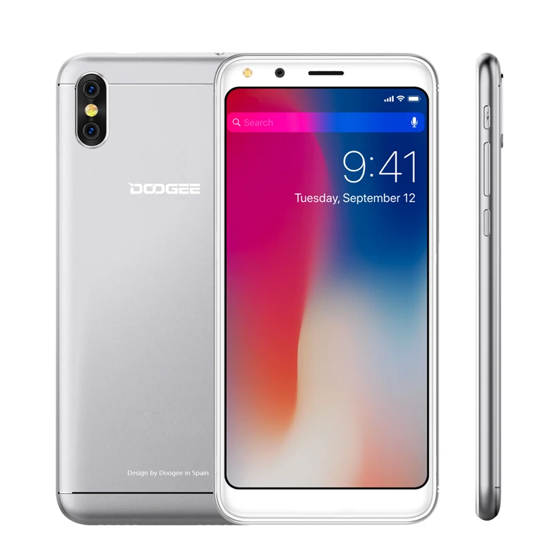 DOOGEE X53 3g смартфон 5 3 дюйма 18:9 полный Экран Android 7 0 1 GB Оперативная память 16 Гб