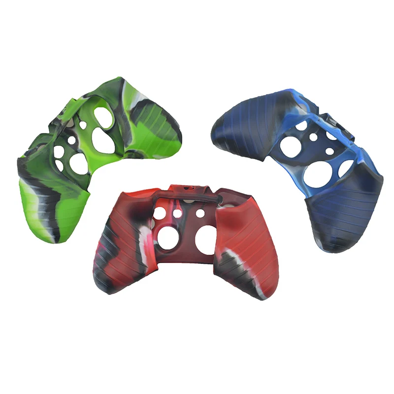 Камуфляжный мягкий силиконовый защитный чехол для Xbox One контроллер резиновый протектор чехол для X box One геймпад
