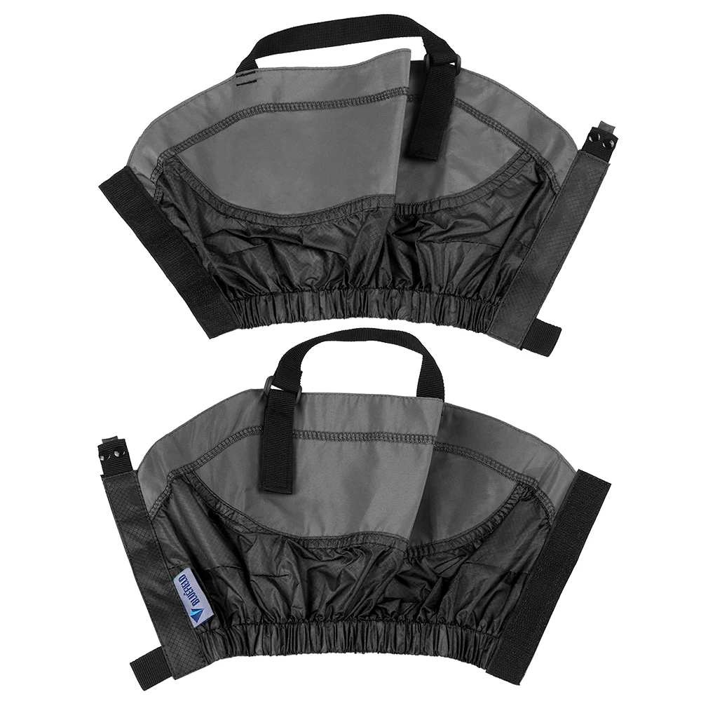 Черный 1 пара короткая обувь Gaiter ультра легкий лодыжки с покрытием нейлон лодыжки прогулочная крышка Открытый Катание на коньках, скалолазание Короткие гетры - Цвет: Черный