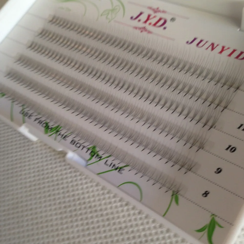 5 лотков 3D ресницы 8 мм до 13 смешанная длина для искусственных ресниц