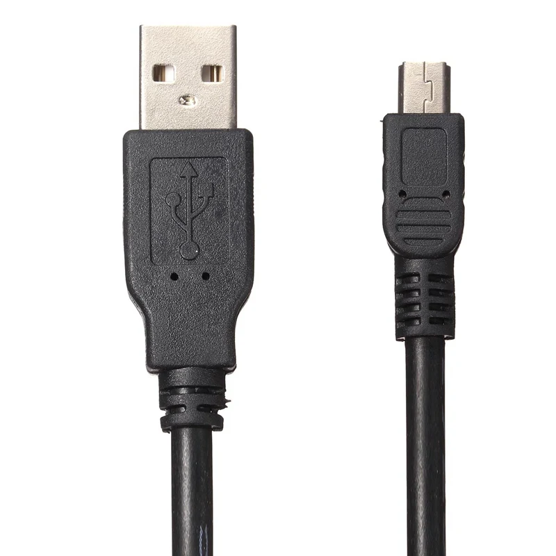 

High Quality 3M/10FT USB 2.0 Type A to Mini B Male 5 PIN Data Charging Cord Cable Adapter for MP3 MP4 GPS Camera Cell Phone