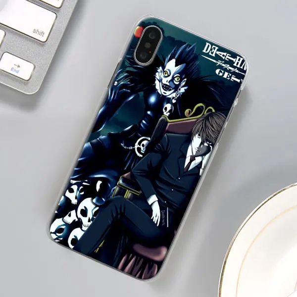 12 Death Note чехол для телефона для Apple iPhone X XR 7 8 Plus 6 6s Plus XS MAX 11 Pro Max SE чехол для телефона Coque - Цвет: 12