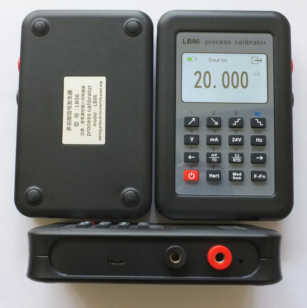 Многофункциональный промышленный калибратор LB06 MODBUS RTU Hart коммуникатор PT100 частота 4-20mA 0-10 В калибратор сигнала