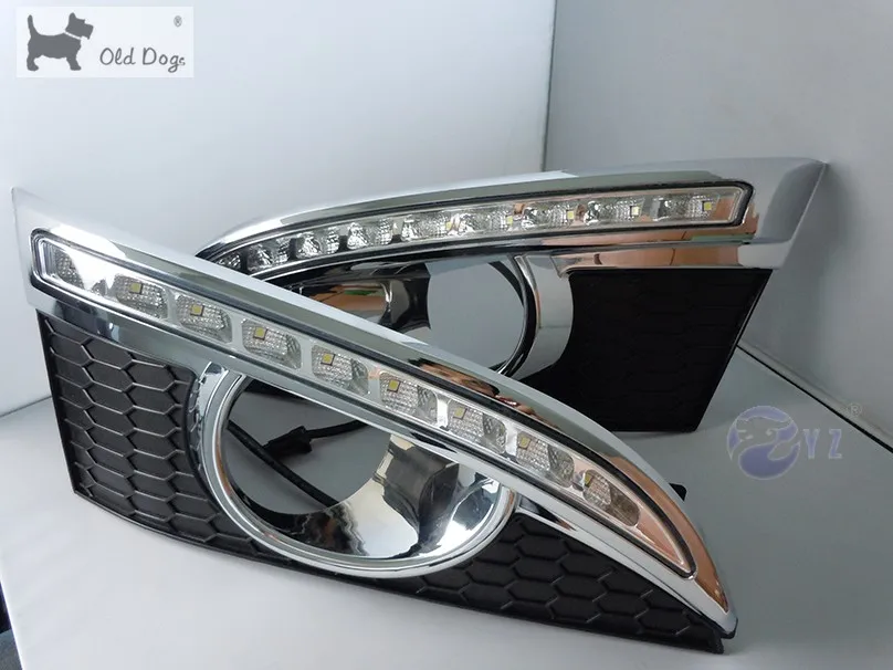 DRL для Chevrolet Captiva 2011 2012 2013 Габаритные огни колпак противотуманных фар фары 12V дневной свет авто-Стайлинг Chevy