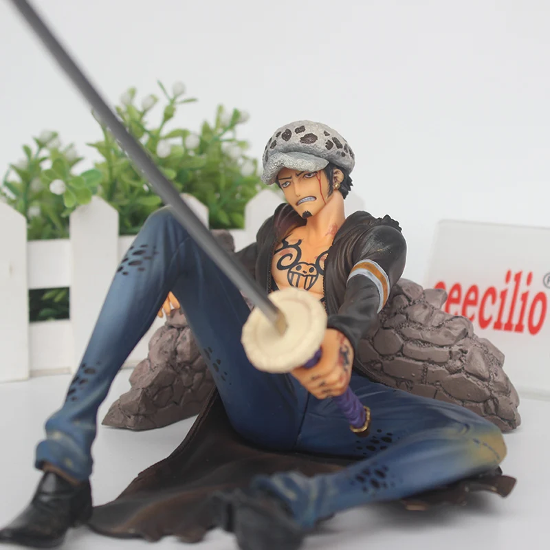Один кусок Trafalgar Law против doфламинго Битва вер. ПВХ фигурка повреждения модель