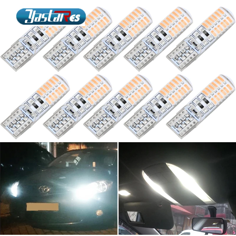 10 шт. T10 3030 2SMD LED Автомобильный Canbus без ошибки ширина номерного знака светильник