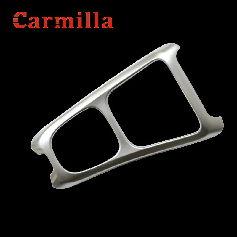 

Carmilla Chrome Internal Gear Shift Panel Protective Frame Cover Trim Sticker Case for Jeep Compass 2017 2018 Car Accessories