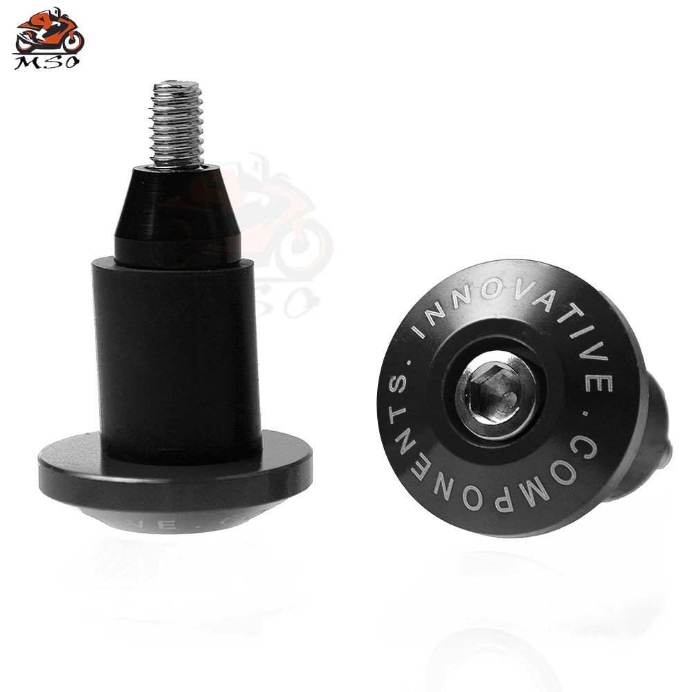 Motorcycle 7/8&quot 22mm Bicycle Grips Bike CNC aluminum Billet Handlebar Bar Ends Caps for honda Yamaha Tmax 500 MT-09 ABS | Автомобили и