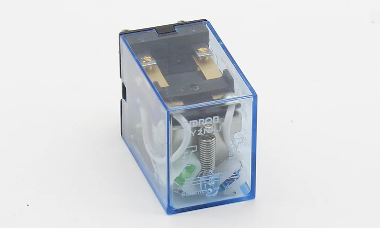 MY2N-J катушка DPDT электромагнитное силовое реле с гнездом, 8 Pin DC 12V 24 V/AC 110V 220V