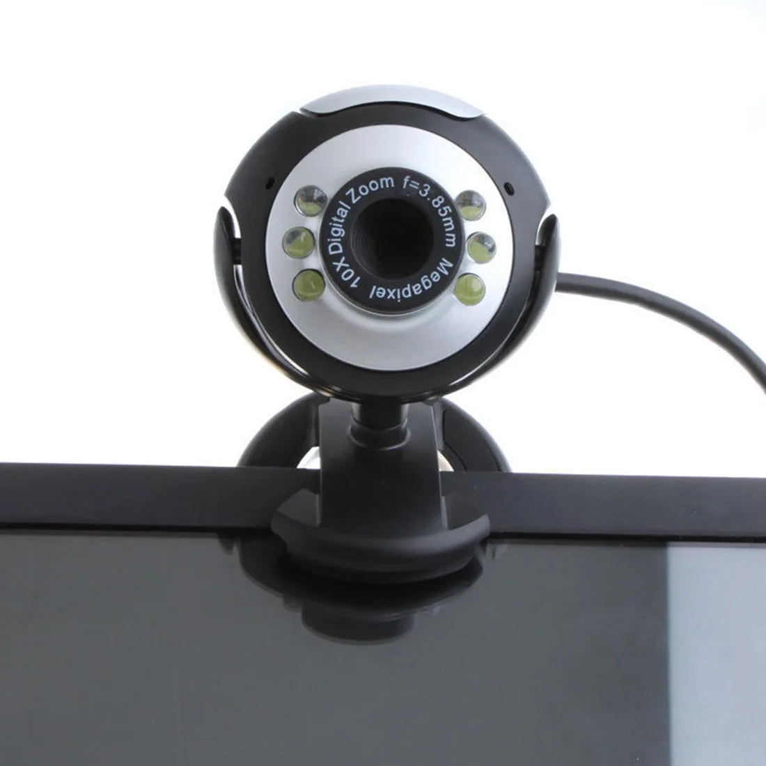 USB 2 0 HD камера с микрофоном 30 мегапиксельная веб 6 LED микрофон для ПК