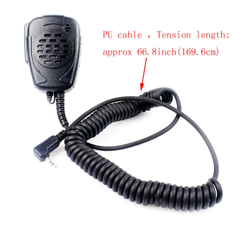 구매 2pcs 라디오 워키 토키 T6200 T6220 T280 T289 T5100 T5200 T5300에 대 한 새로운 휴대용 스피커 마이크