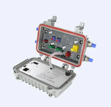 Открытый SC/apc 862 мГц 4 выхода agc оптического приемника с возврата плюс 6 шт. открытый