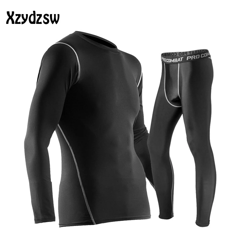 Новинка мужское термобелье набор 2016 зимний теплый горячий сухой Технология