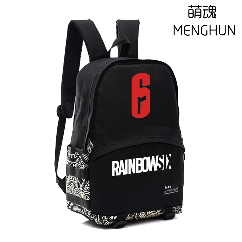 Рюкзак Rainbow 6/Rainbow six для игры rainbow подарок фанатов мужские нейлоновые рюкзаки