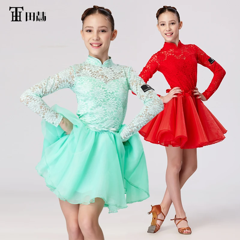 Тянь Хуэй Костюмы для латиноамериканских танцев Танцы конкурс Стандартный Обувь