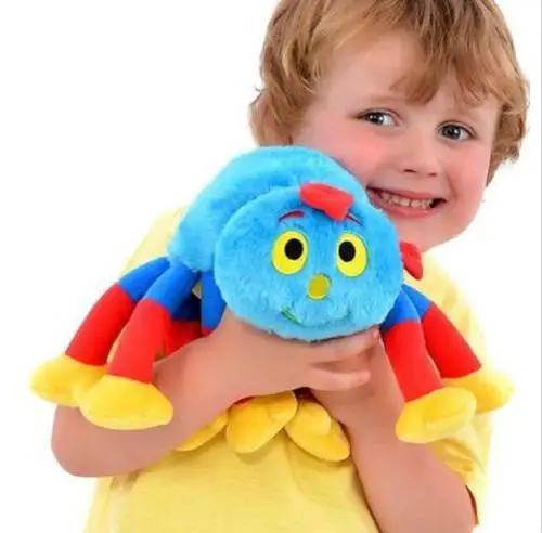 Фото Новинка, Подлинная шерсть и Tig Spider Woolly, 14 дюймов, мягкая плюшевая кукла, игрушка, подарок для ребенка №1