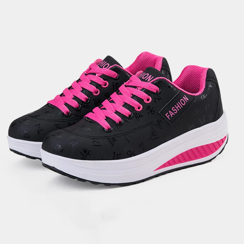 Женские кроссовки с мягкой подошвой качалки нескользящие спортивные новинка