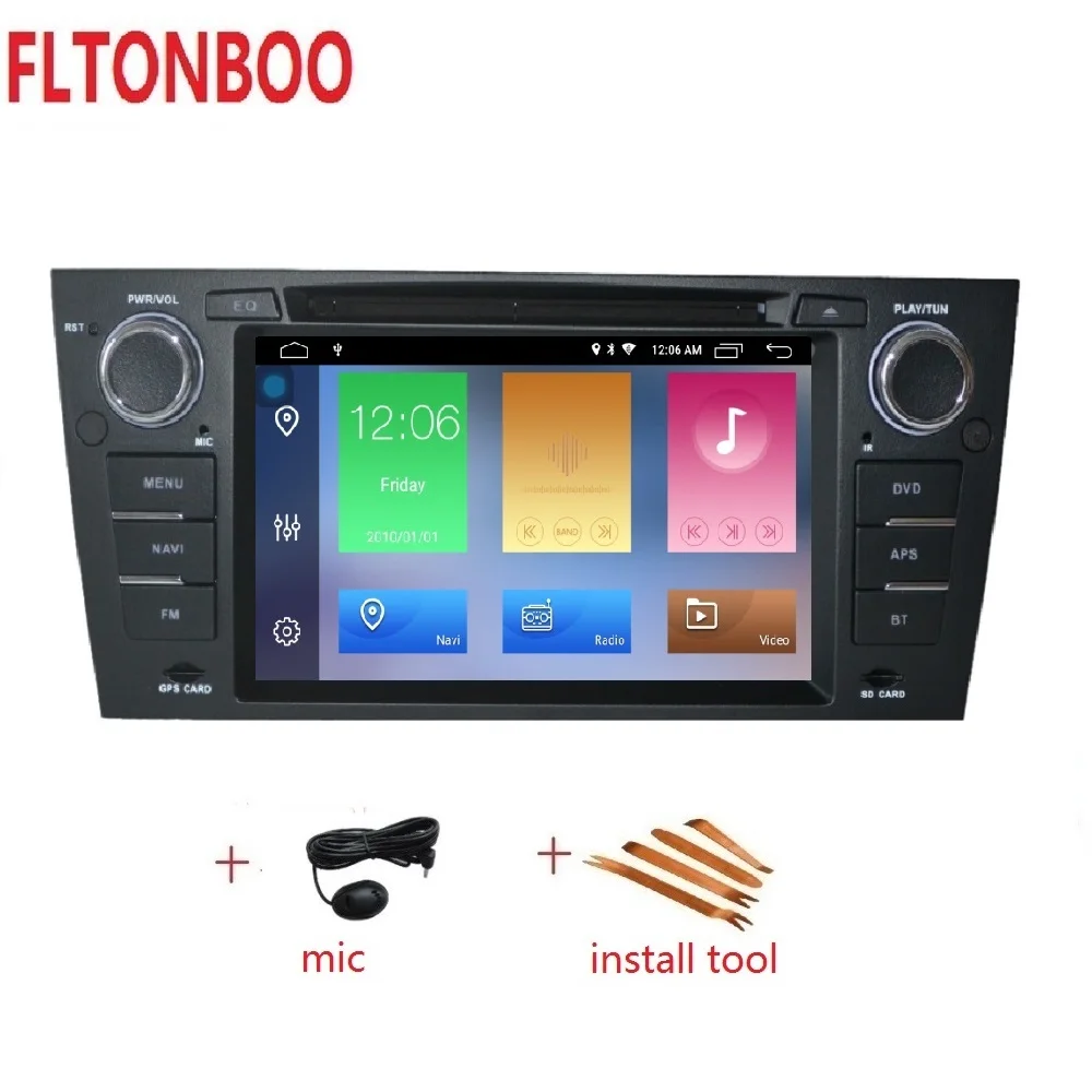 7 &quotAndroid 10 автомобильный радиоприемник с навигацией GPS dvd-плеер для bmw E90 E91 E92 E93 3