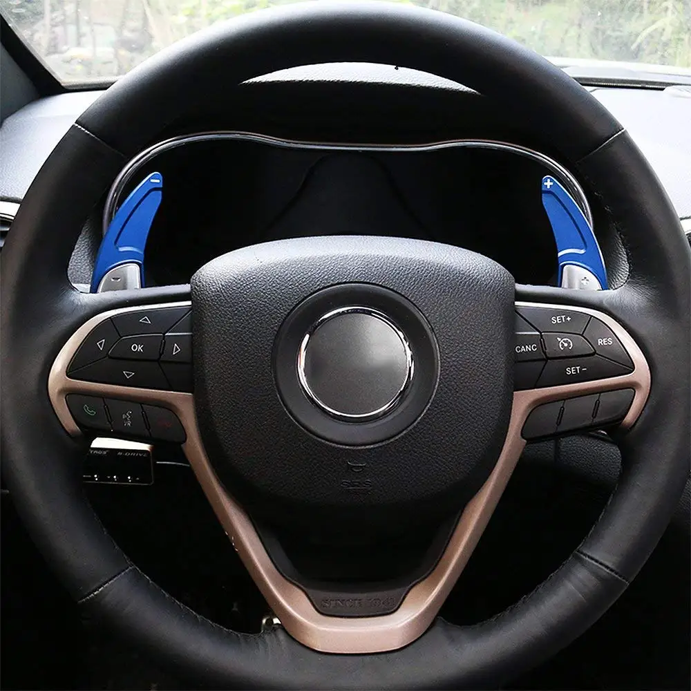 Рычаг переключения передач рулевого колеса Chuang Qian 2 шт. Накладка для Jeep Grand Cherokee
