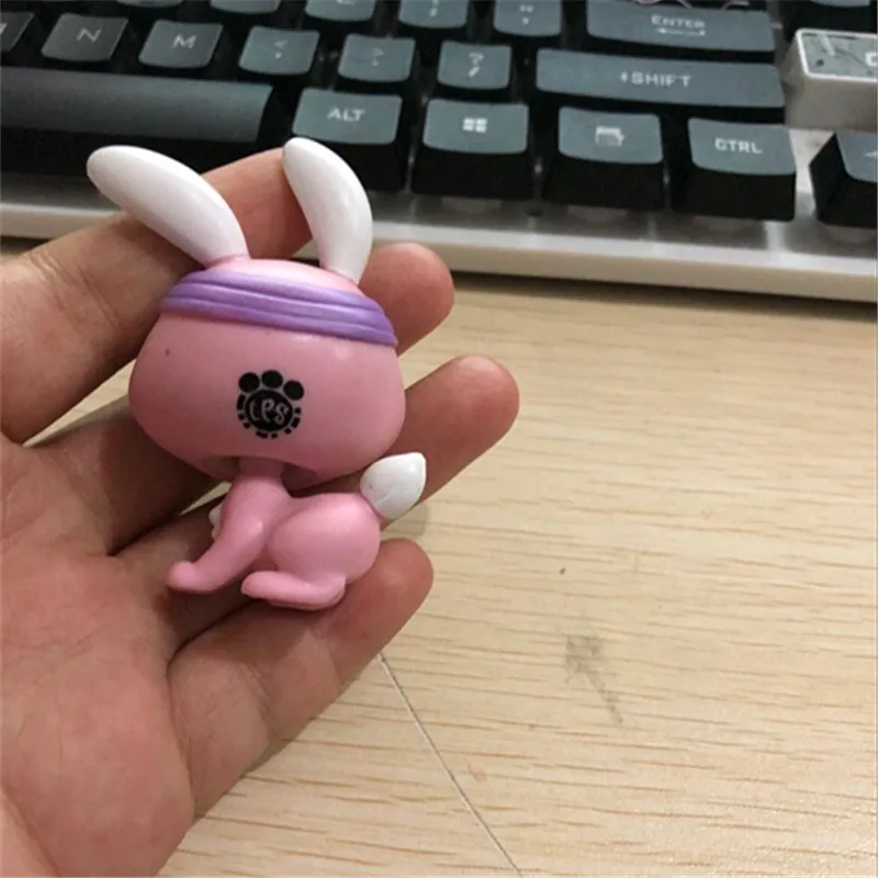 Pet shop lps toy dog коллекция стоящая короткошерстая кошка 5 кокер спаниель колли такса